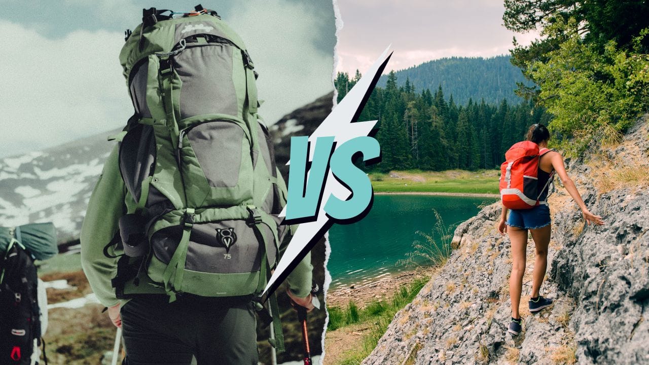 Backpacking vs Hiking