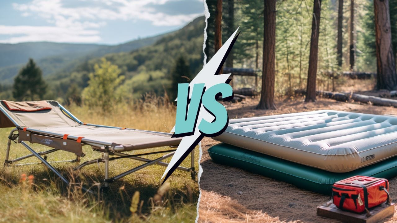Camping Cot vs Air Mattress